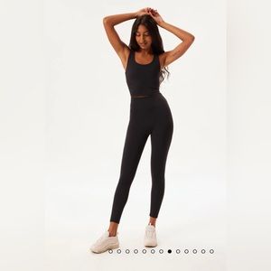Girlfriend Collective Black Luxe Legging